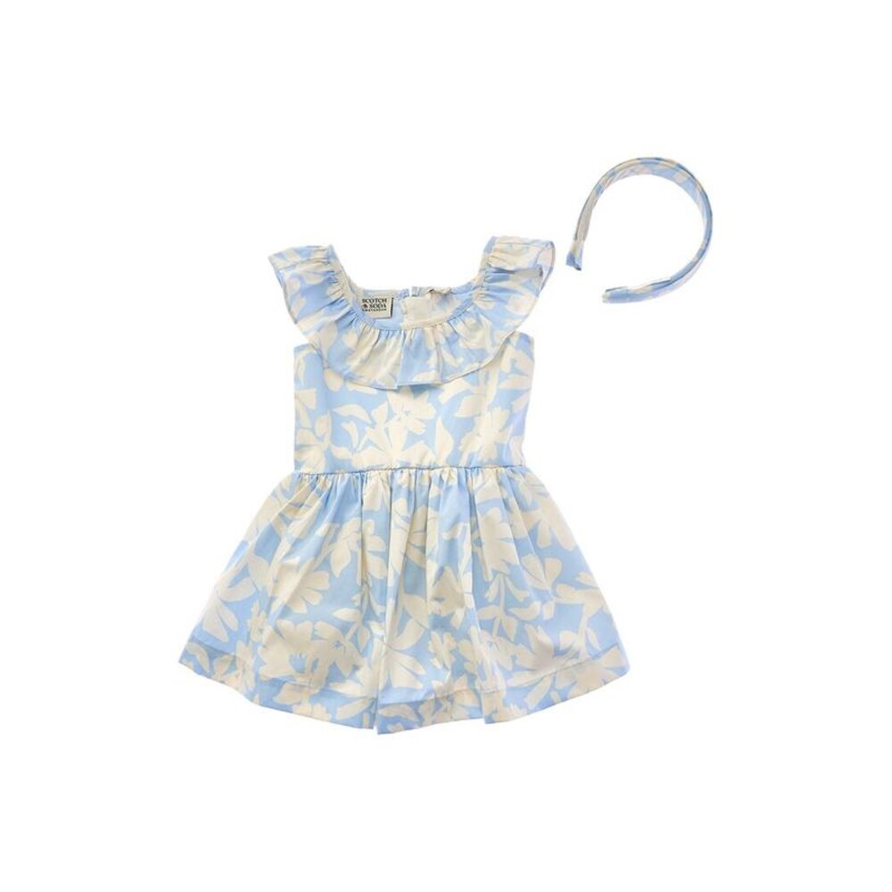 Scotch & Soda Girls  2Pc Dress & Headband Set